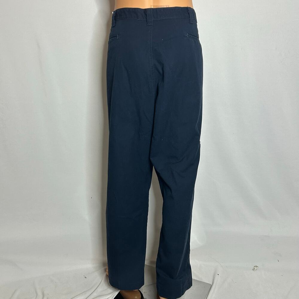 Dickies 42 Navy Double Knee Work Pants Loose Fit 44 Waist 31 Inseam